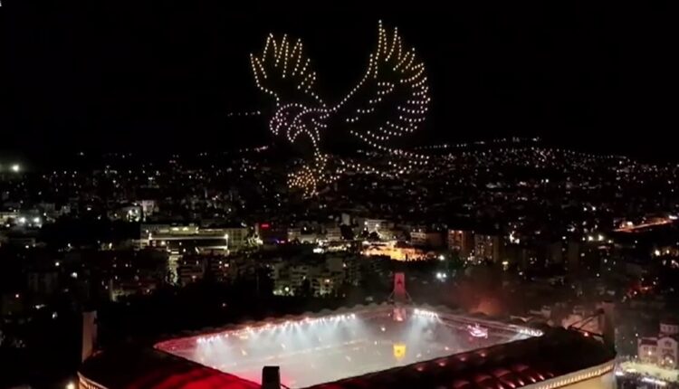 Εκπληκτικό drone show για το πρωτάθλημα!